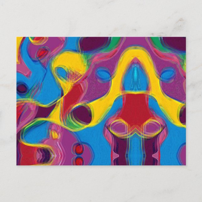 Cartão Postal Bebado sobre o doce (Frente)