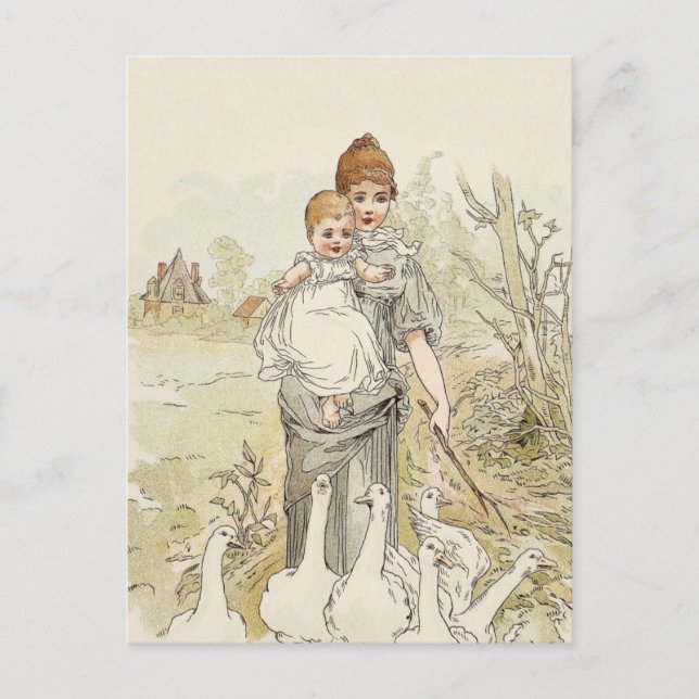 Cartão Postal Bebê Antigo (Frente)