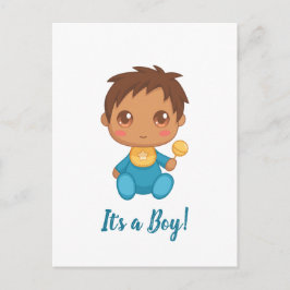Cartão Postal Bebê Blue Jumptraje