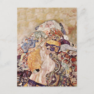 Cartão Postal Bebê em filme de cor brilhante