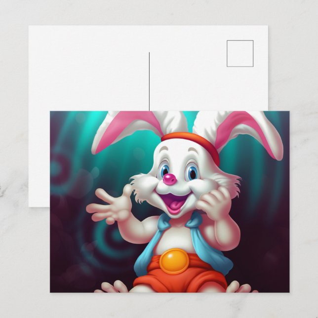 Cartão Postal BéBé Lapin (Frente/Verso)