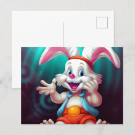 Cartão Postal BéBé Lapin