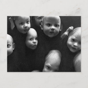 Cartão Postal Bebês Estranhos