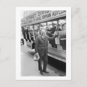 Cartão Postal Bebês sem-abrigo de Israel, 1920