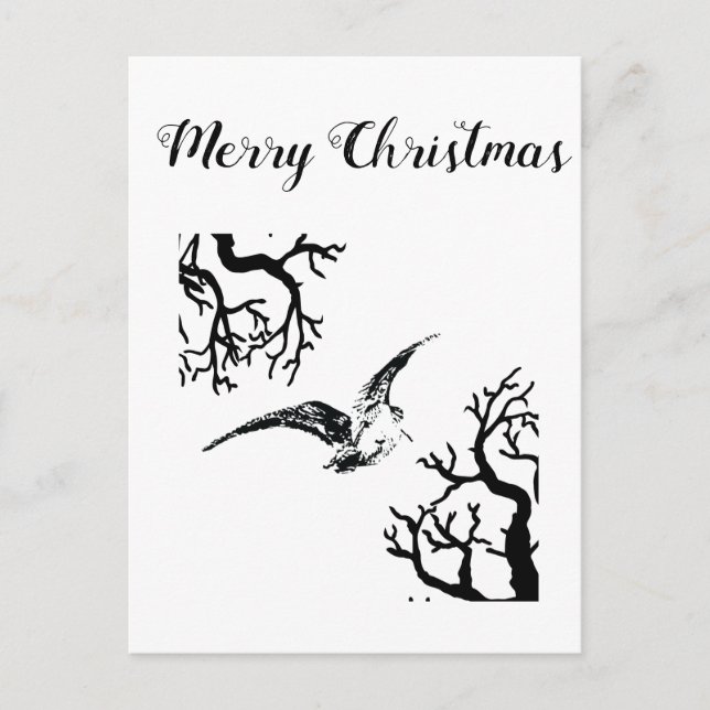 Cartão Postal Beccaccia tra rami (Frente)