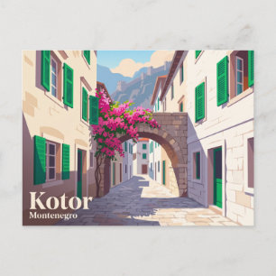 Cartão Postal Beco de São João Montenegro