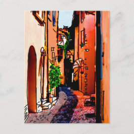 Cartão Postal Beco em Malcesine