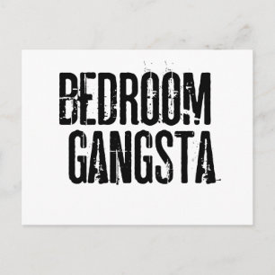 Cartão Postal Bedroom Gangsta