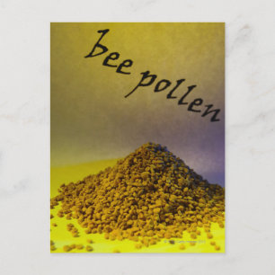 Cartão Postal Bee Pollen