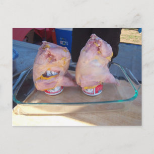 Cartão Postal Beer Can Pheasant