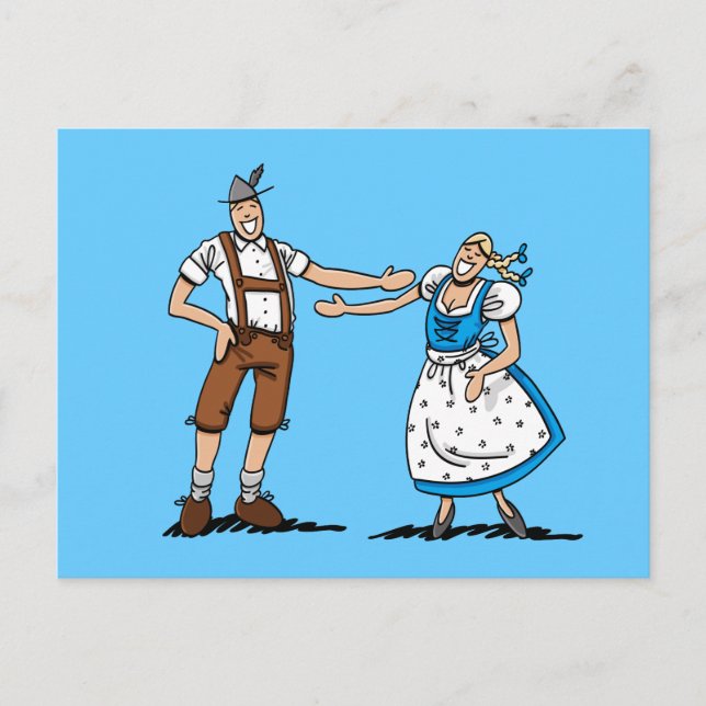 Cartão postal BEER FESTIVAL Casal Love (Frente)