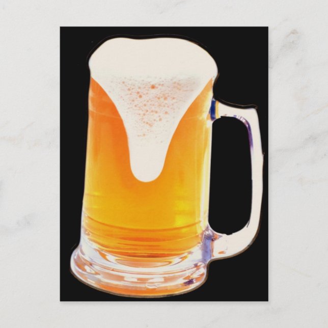 Cartão Postal Beer Mug (Frente)