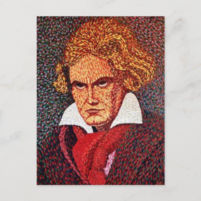 Cartão Postal Beethoven (Frente)