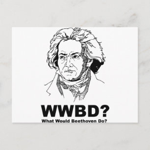 Cartão Postal Beethoven