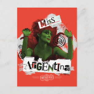 Cartão Postal Beetlesumo   Miss Argentina