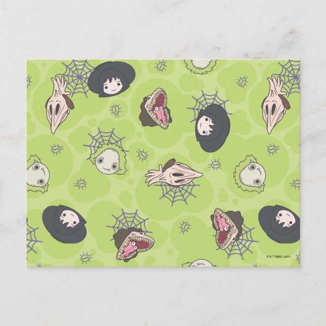 Cartão Postal Beetlesumo | Padrão De Tosse Chibi Cuta (Frente)