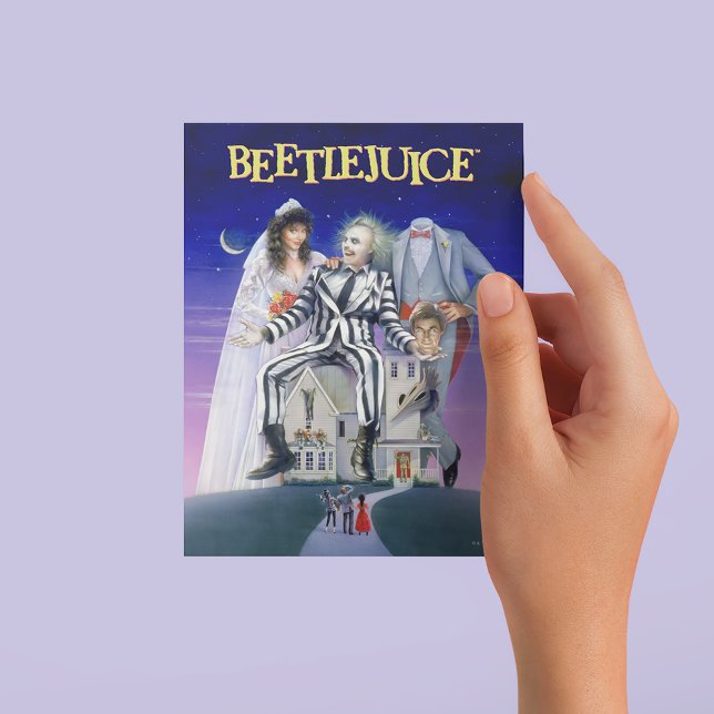 Cartão Postal Beetlesumo | Poster de teatro (Person holding postcard)