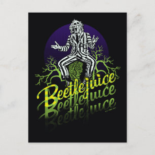 Cartão Postal Beetlesumo Sentado em tombstone