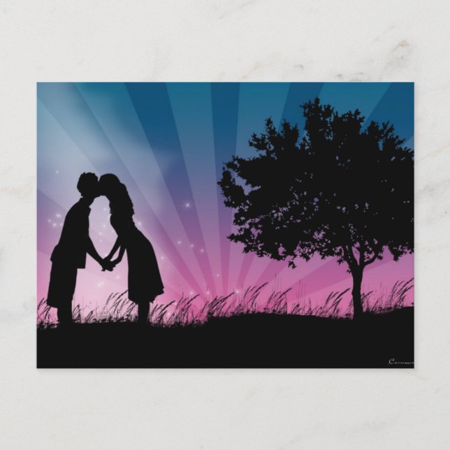 Cartão Postal Beija-Me (Frente)