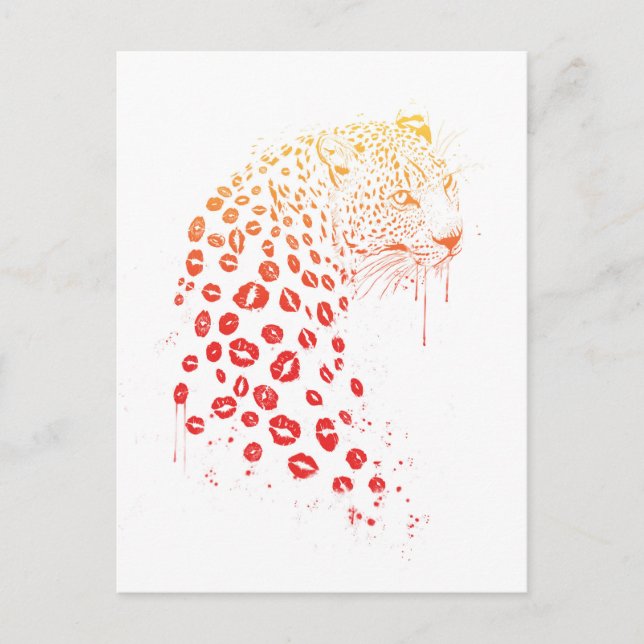 Cartão Postal Beija-me (Frente)