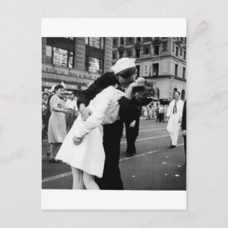 Cartão Postal Beijando o Adeus da Guerra na Times Square