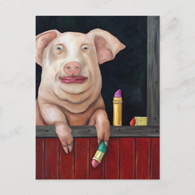 Cartão Postal Beije-Me Seu Tolo! (Frente)