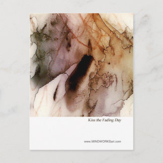 Cartão Postal Beije o Dia do Desvanecimento
