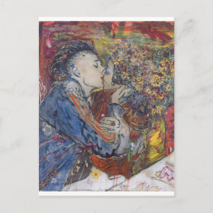 Cartão Postal "Beijo"