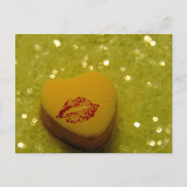 Cartão Postal Beijo (Frente)