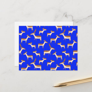 Cartão Postal Beijo e família lindos