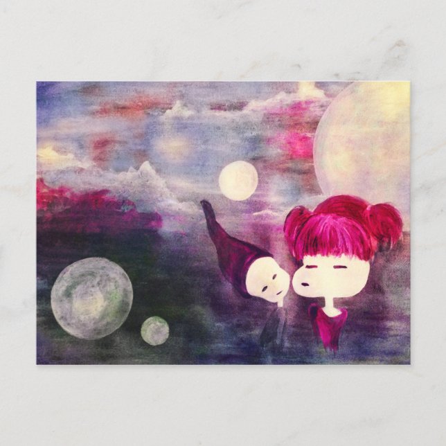 Cartão Postal beijos inocentes (Frente)