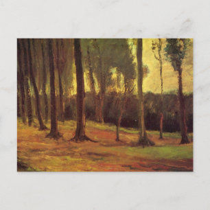 Cartão Postal Beira de uma Floresta por Vincent van Gogh