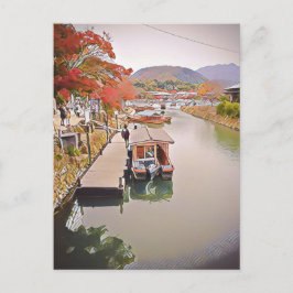 Cartão Postal Beira-rio Kyoto