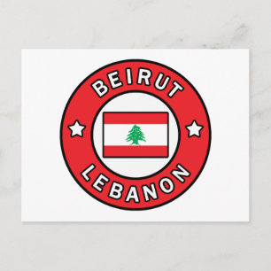 Cartão Postal Beirute Líbano
