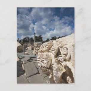 Cartão Postal Beit She-An National Park, Roman-era ruins