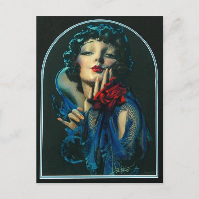 Cartão Postal bela 1920 (Frente)