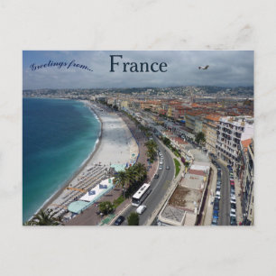 Cartão Postal Bela Côte D ' Azur Riviera Francesa França