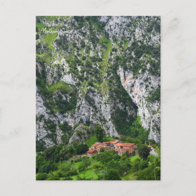 Cartão Postal Bela Espanha das Astúrias (Frente)