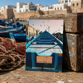 Cartão Postal Bela Essaouira Marrocos Cidade Antiga Lembrança 