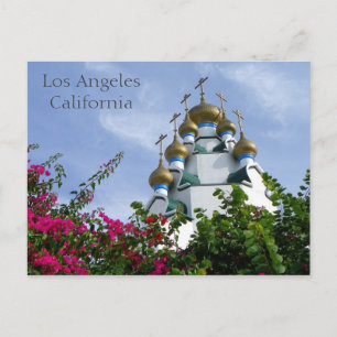 Cartão Postal Bela Igreja Em Los Angeles Postcard!