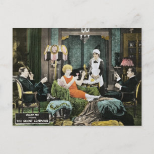 Cartão Postal Bela Lugosi - o comando silencioso