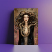 Bela Medusa - Retrato Grego Art Nouveau