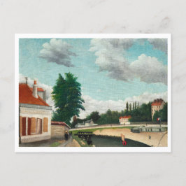 Cartão Postal Bela paisagem de Rousseau memórias divertidas