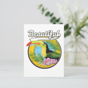 Cartão Postal Bela Palma, logotipo do tucano
