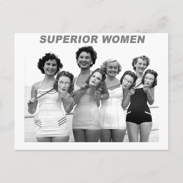 Cartão Postal Belas Balas Retro-Mascaradas Vintage (Frente)