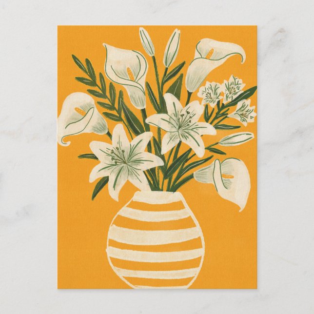 Cartão Postal Belas Flores (Frente)