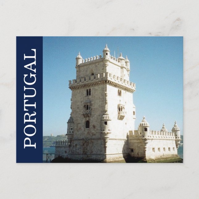 Cartão Postal belem portugal (Frente)