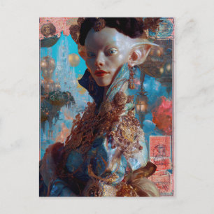 Cartão Postal Beleza Alien - Themule