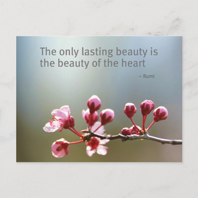 Cartão Postal Beleza de Blooms de primavera (Frente)