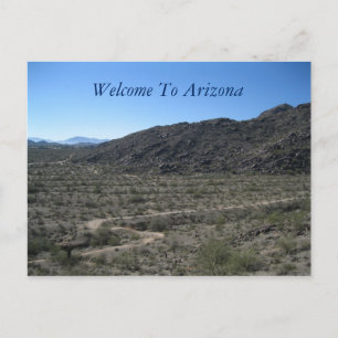 Cartão Postal Beleza do Deserto da arizona